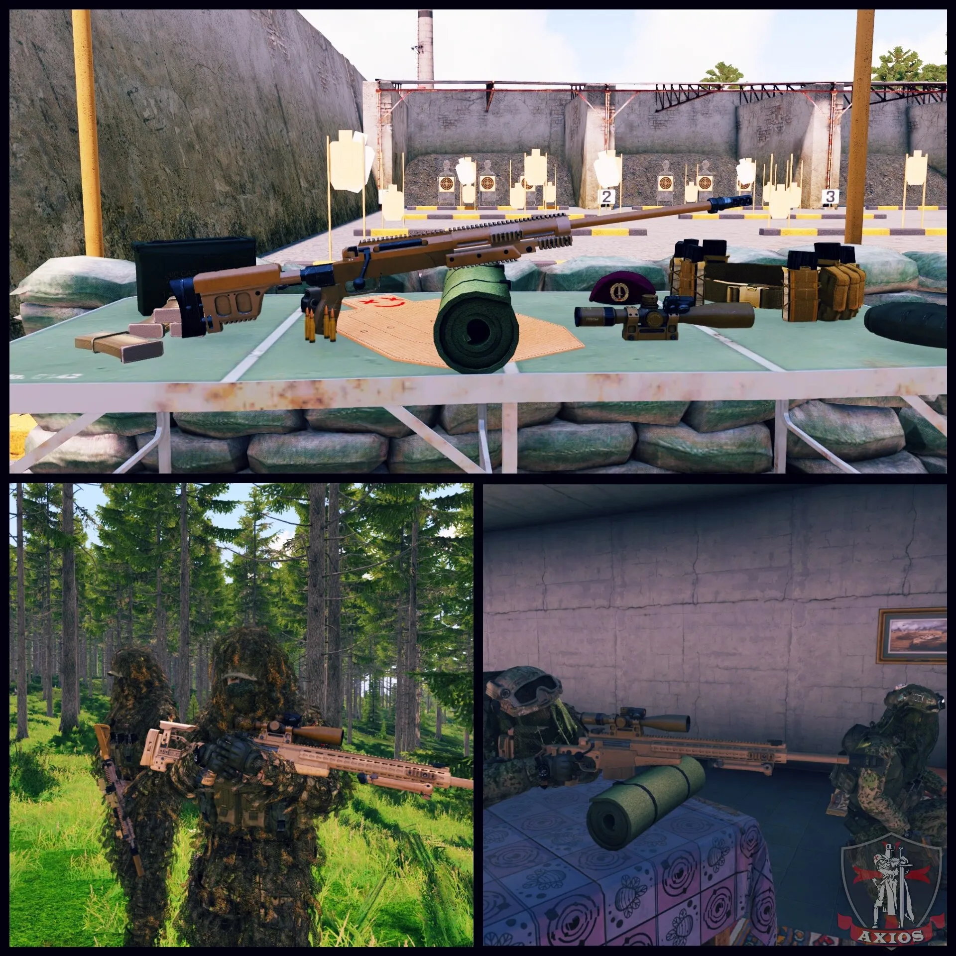 sniper ksk montage